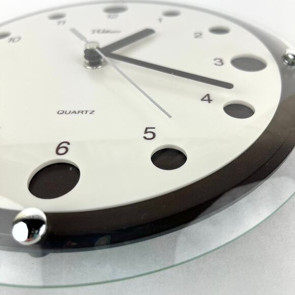 Waltham Quartz Wall Clock Vintage Minimalist - Picture 3 of 6